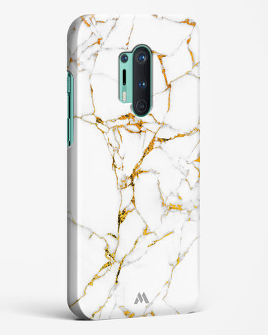 Calacatta White Marble Hard Case Phone Cover-(OnePlus)