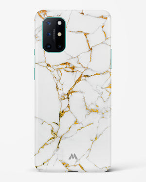 Calacatta White Marble Hard Case Phone Cover-(OnePlus)