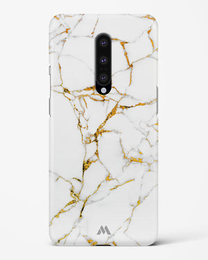 Calacatta White Marble Hard Case Phone Cover-(OnePlus)