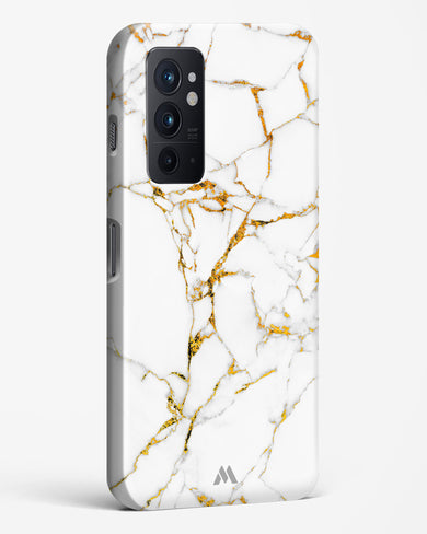 Calacatta White Marble Hard Case Phone Cover-(OnePlus)