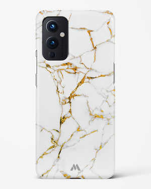 Calacatta White Marble Hard Case Phone Cover-(OnePlus)