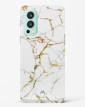 Calacatta White Marble Hard Case Phone Cover (OnePlus)