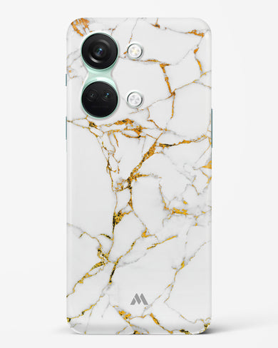 Calacatta White Marble Hard Case Phone Cover (OnePlus)
