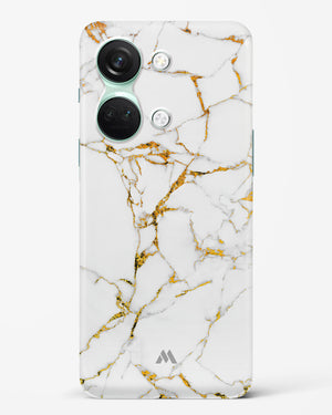 Calacatta White Marble Hard Case Phone Cover-(OnePlus)