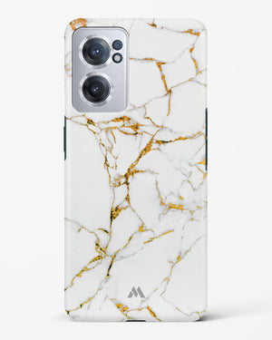 Calacatta White Marble Hard Case Phone Cover (OnePlus)