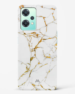 Calacatta White Marble Hard Case Phone Cover-(OnePlus)