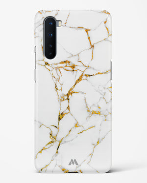 Calacatta White Marble Hard Case Phone Cover-(OnePlus)