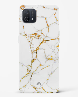 Calacatta White Marble Hard Case Phone Cover (Oppo)
