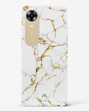 Calacatta White Marble Hard Case Phone Cover (Oppo)