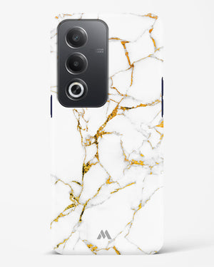 Calacatta White Marble Hard Case Phone Cover (Oppo)