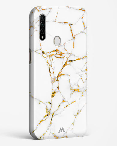 Calacatta White Marble Hard Case Phone Cover (Oppo)