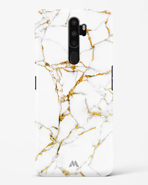 Calacatta White Marble Hard Case Phone Cover (Oppo)