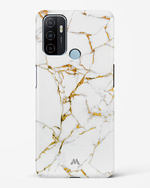 Calacatta White Marble Hard Case Phone Cover (Oppo)
