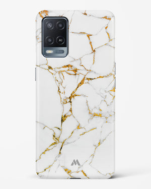 Calacatta White Marble Hard Case Phone Cover (Oppo)
