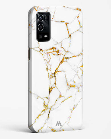 Calacatta White Marble Hard Case Phone Cover (Oppo)
