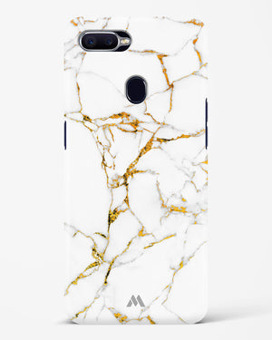 Calacatta White Marble Hard Case Phone Cover (Oppo)
