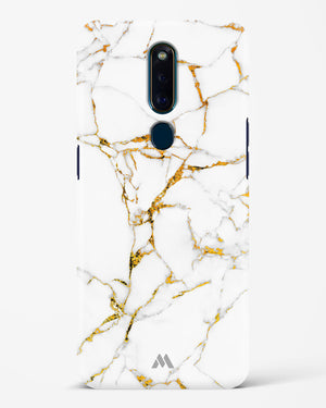 Calacatta White Marble Hard Case Phone Cover (Oppo)