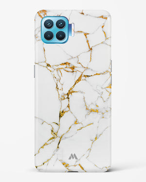 Calacatta White Marble Hard Case Phone Cover-(Oppo)