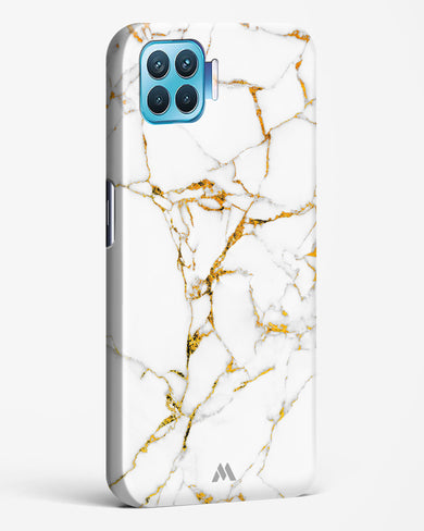Calacatta White Marble Hard Case Phone Cover (Oppo)