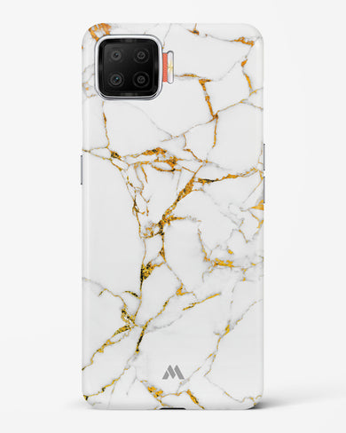 Calacatta White Marble Hard Case Phone Cover (Oppo)