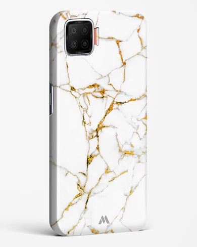 Calacatta White Marble Hard Case Phone Cover (Oppo)