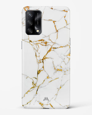 Calacatta White Marble Hard Case Phone Cover (Oppo)