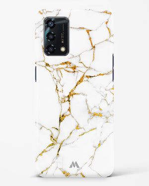 Calacatta White Marble Hard Case Phone Cover-(Oppo)