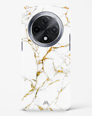 Calacatta White Marble Hard Case Phone Cover (Oppo)