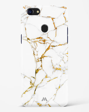 Calacatta White Marble Hard Case Phone Cover (Oppo)