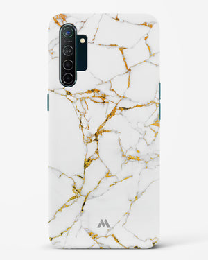 Calacatta White Marble Hard Case Phone Cover-(Oppo)