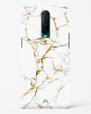 Calacatta White Marble Hard Case Phone Cover (Oppo)