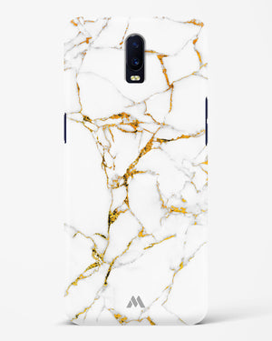 Calacatta White Marble Hard Case Phone Cover (Oppo)
