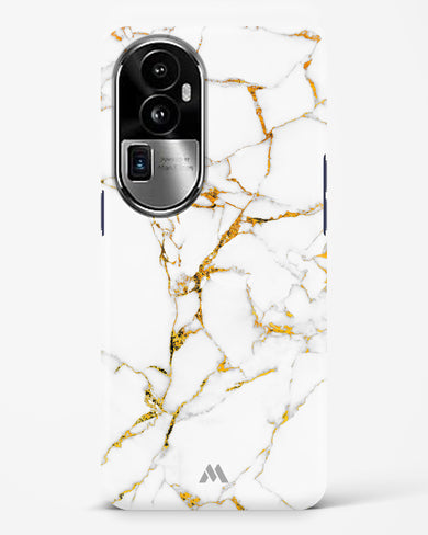 Calacatta White Marble Hard Case Phone Cover (Oppo)