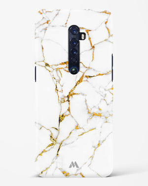 Calacatta White Marble Hard Case Phone Cover (Oppo)