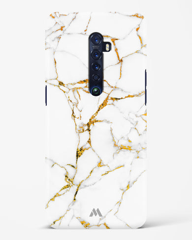 Calacatta White Marble Hard Case Phone Cover (Oppo)