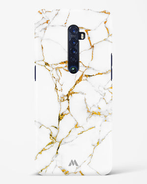 Calacatta White Marble Hard Case Phone Cover-(Oppo)