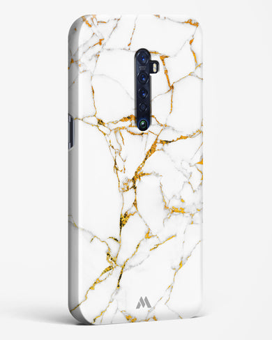 Calacatta White Marble Hard Case Phone Cover (Oppo)