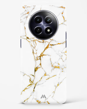 Calacatta White Marble Hard Case Phone Cover (Realme)