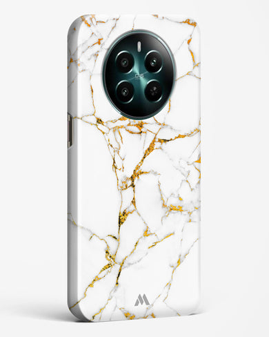 Calacatta White Marble Hard Case Phone Cover (Realme)