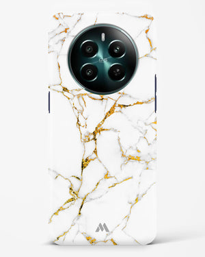 Calacatta White Marble Hard Case Phone Cover (Realme)