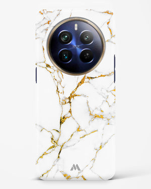 Calacatta White Marble Hard Case Phone Cover (Realme)
