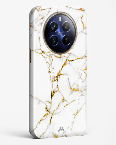 Calacatta White Marble Hard Case Phone Cover (Realme)