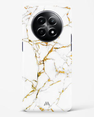 Calacatta White Marble Hard Case Phone Cover (Realme)