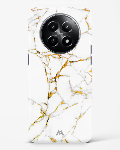 Calacatta White Marble Hard Case Phone Cover (Realme)