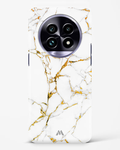 Calacatta White Marble Hard Case Phone Cover (Realme)