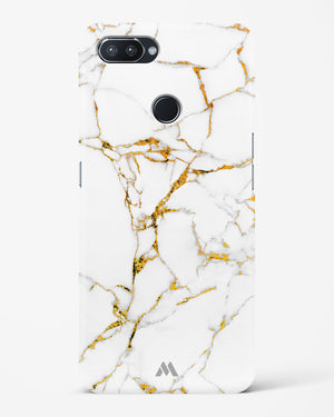 Calacatta White Marble Hard Case Phone Cover (Realme)