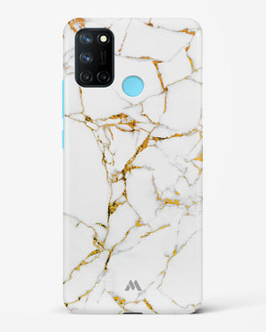 Calacatta White Marble Hard Case Phone Cover (Realme)