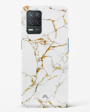 Calacatta White Marble Hard Case Phone Cover (Realme)