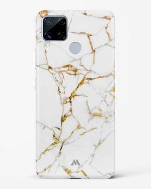 Calacatta White Marble Hard Case Phone Cover (Realme)