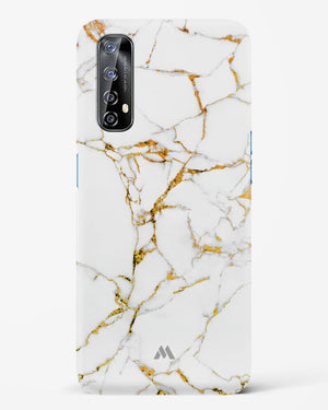 Calacatta White Marble Hard Case Phone Cover (Realme)